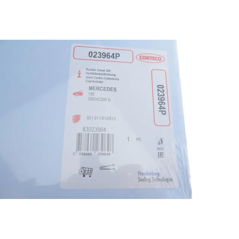 Прокладка кришки клапанів CORTECO 023964P для Mercedes-Benz 208 D (W201, W124, T1) OM601