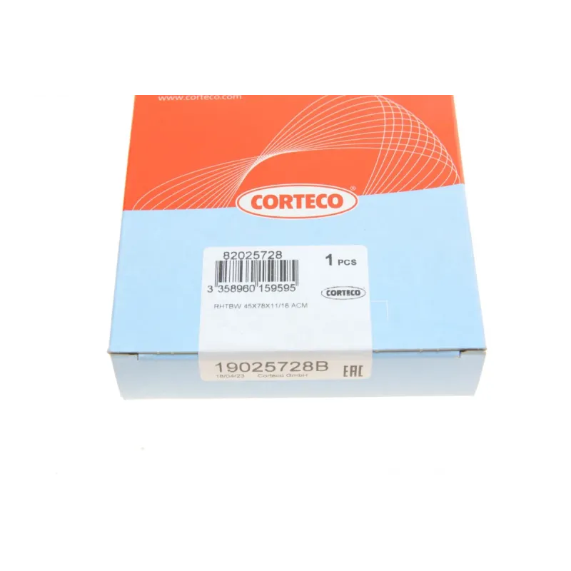 Сальник диференціалу CORTECO 19025728B для Opel Monterey A 3.1TD/3.2 1991-1998, 45x78x11/18 мм