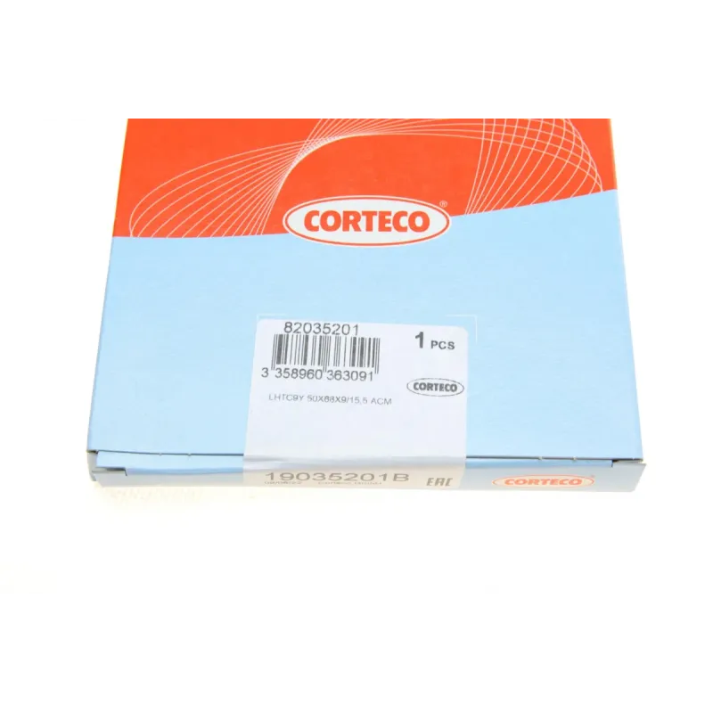 Сальник КПП CORTECO 19035201B для Toyota Avensis T25 2003-2008, Camry XV4 2006-2011 (50x68x9 мм)