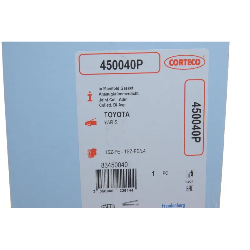 Прокладка колектора впускного Toyota Yaris 1.0/1.3 99-10
