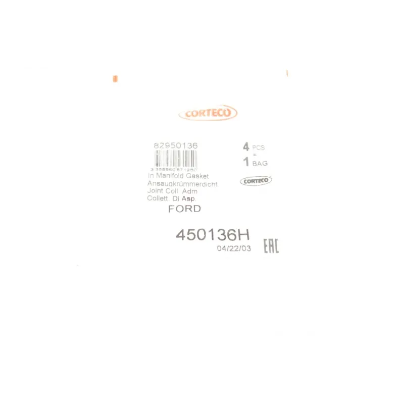 Прокладка колектора впускного Ford Fiesta/Focus/Mazda 2/3 1.25-1.6 01-