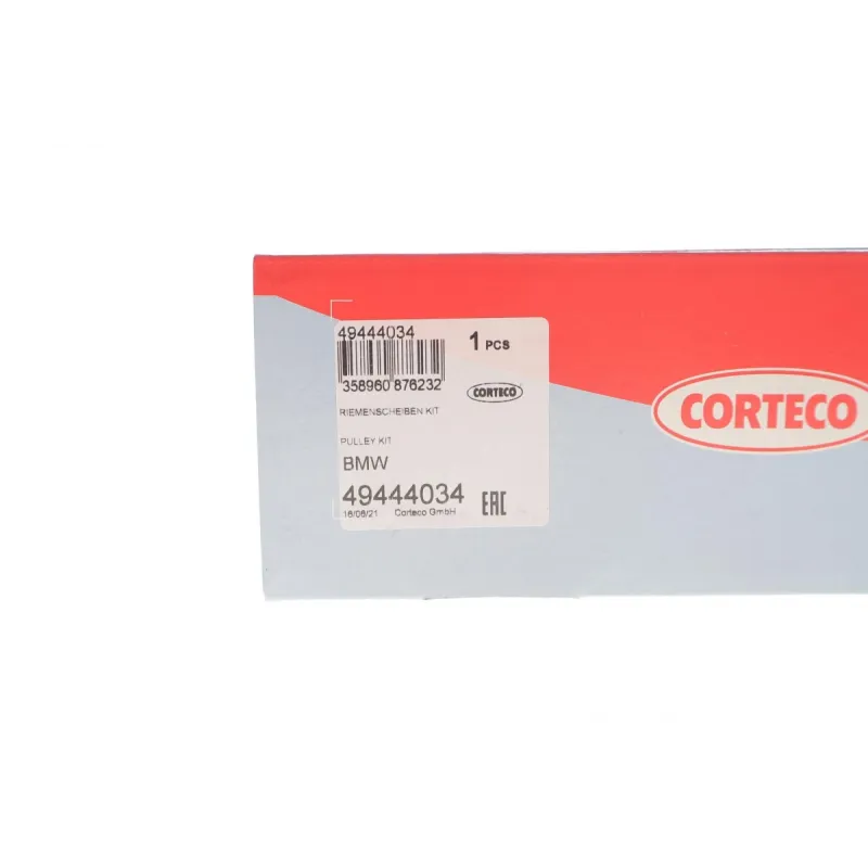 Шків колінвалу CORTECO 49444034 для BMW X1 (F48) / X2 (F39) 2.0 2015-2023 B47/B48