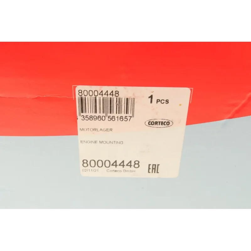 Подушка двигуна ліва CORTECO 80004448 для BMW 5 (F10, F18) 2010-2016