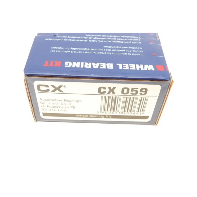 Підшипник маточини передній/задній CX CX059 для Volkswagen Transporter T4 1991-2003 (45x80x45)