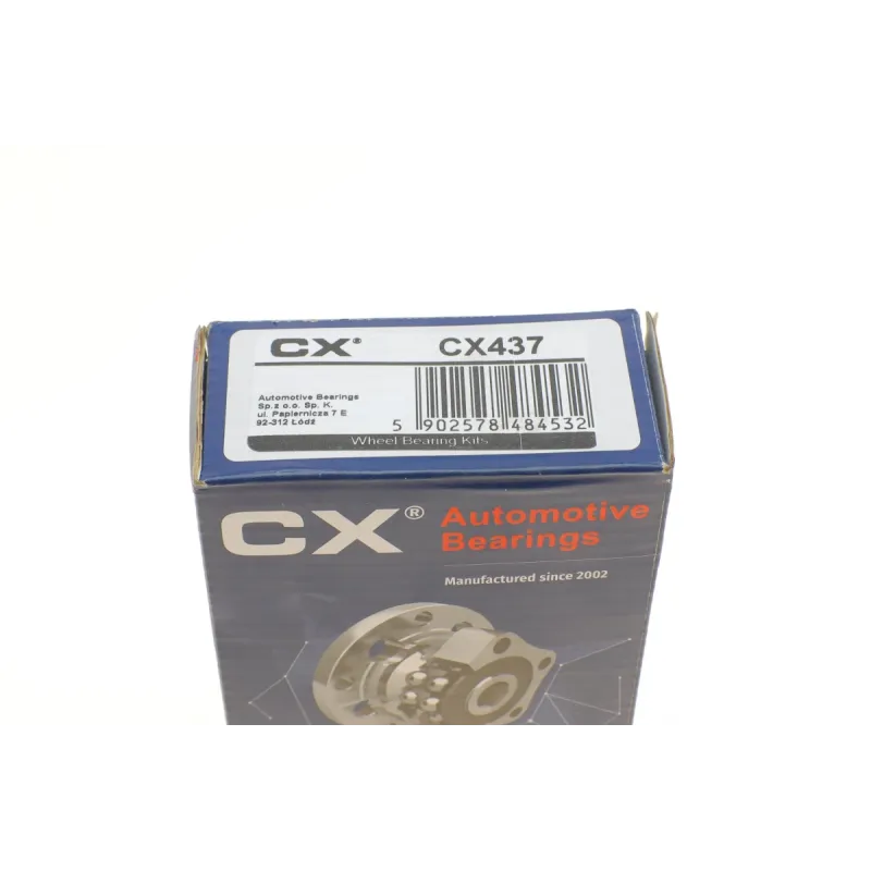 Підшипник маточини передній CX CX437 для Ford Fiesta V (JH_, JD_) 2001-2008 (+ABS)