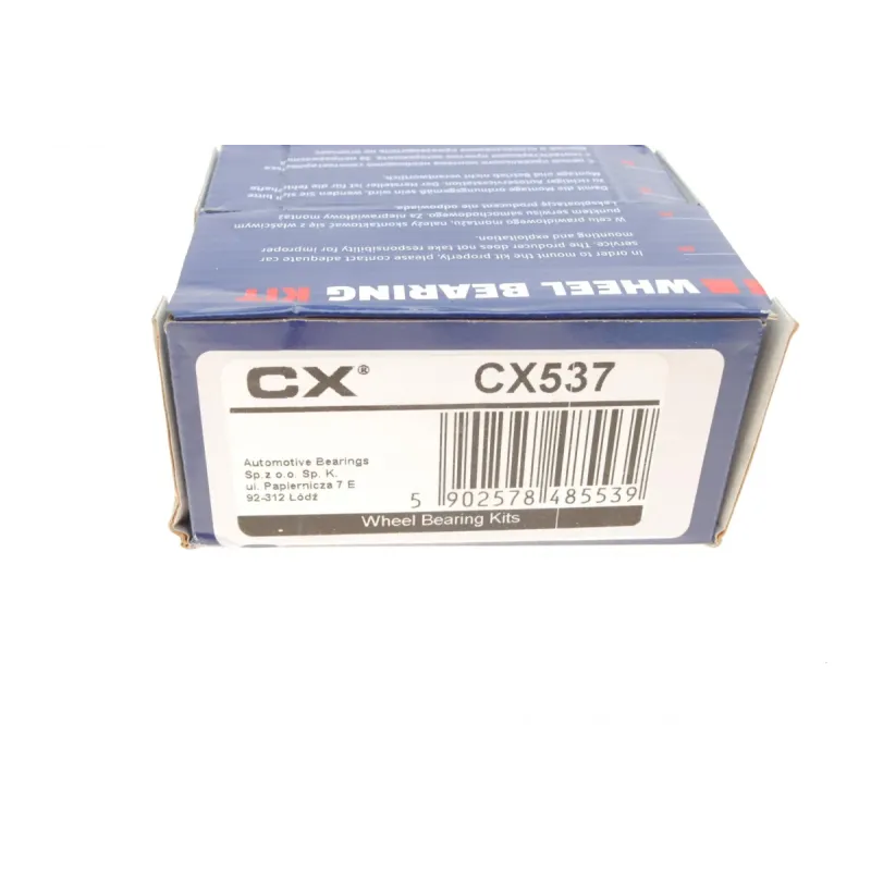 Підшипник маточини задній CX CX537 для VW Sharan, Seat Alhambra, Ford Galaxy (43x80x38)