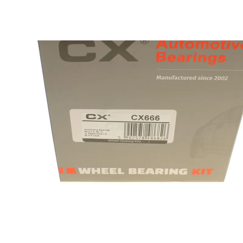 Підшипник маточини передній CX CX666 для Ford Focus II (DA_) 2004-2011 (+ABS)
