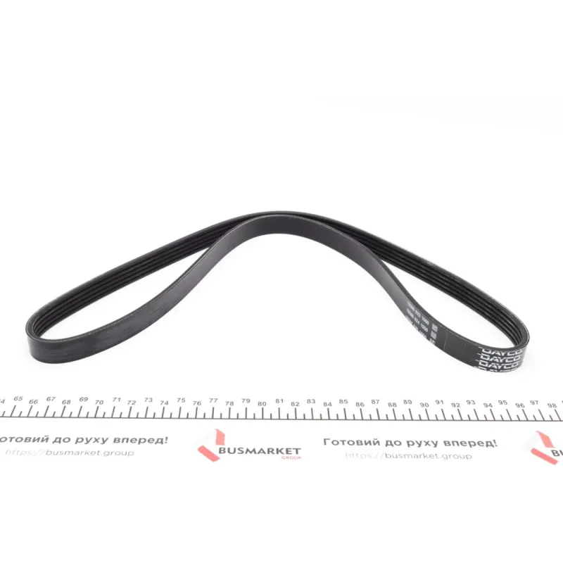 Ремінь генератора DAYCO 5PK1030 для Mazda 323/626, Opel Astra G/Vectra B/C 2.0/2.2 1998-2008