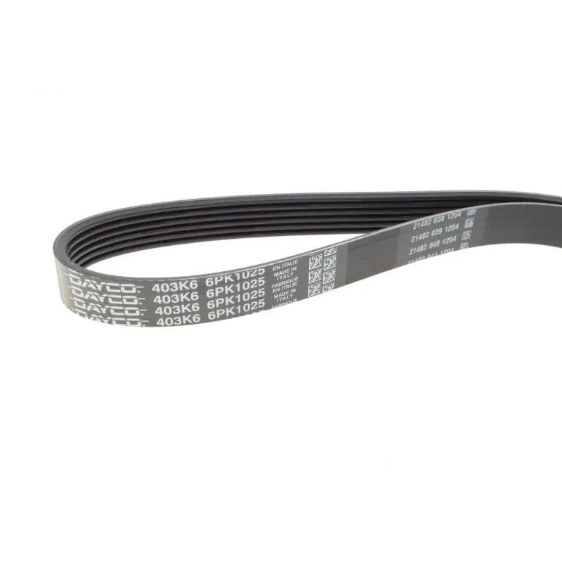 Ремінь генератора DAYCO 6PK1025 для Audi A3, Seat Leon, Skoda Octavia