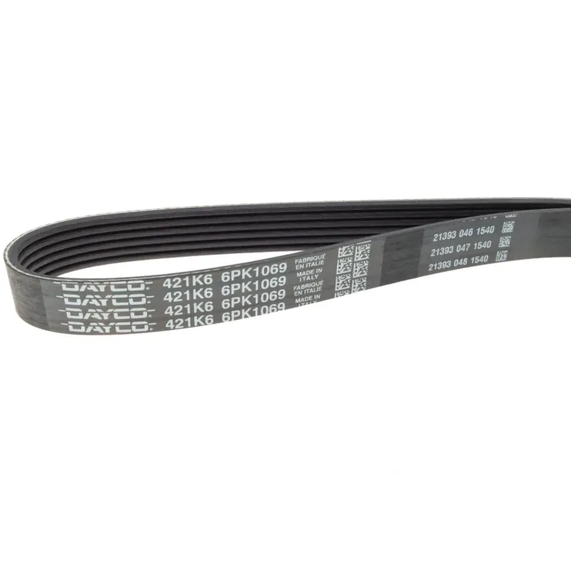 Ремінь генератора DAYCO 6PK1069 для VW Caddy, Audi A2, Seat Ibiza 1995-2010