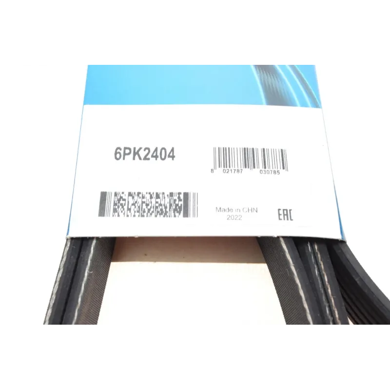 Ремінь генератора DAYCO 6PK2404 для Mercedes-Benz C-Class W203/W204, CLK C209, E-Class W211, 6 ребер