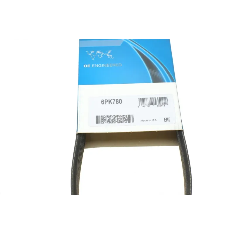 Ремінь генератора Citroen C2/C3 1.4HDi 02-/C4/Peugeot 206 CC/207/307 1.6HDi 03-15 (6PK780)