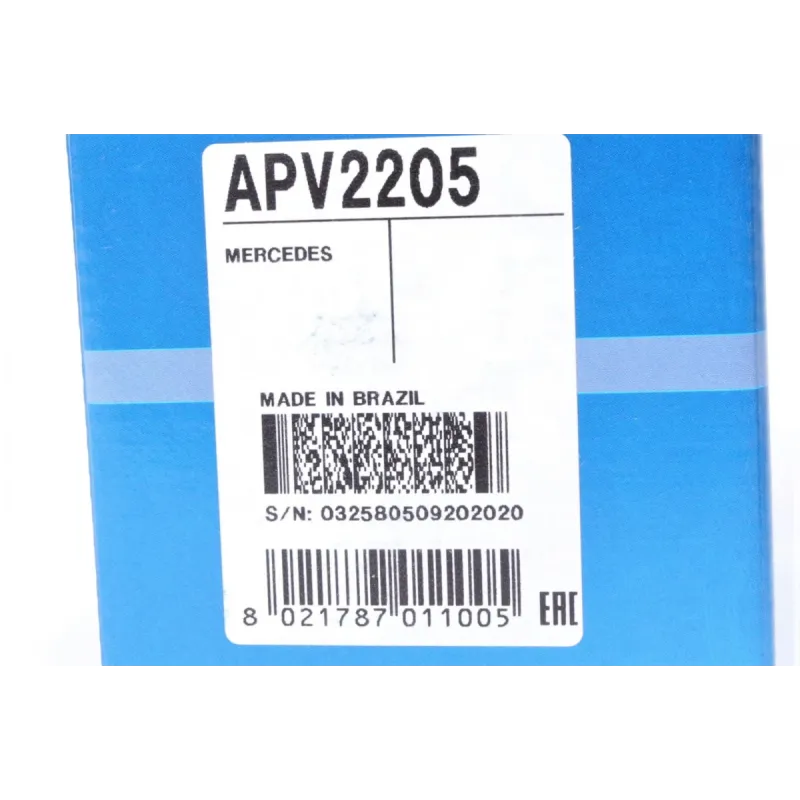Ролик генератора паразитний DAYCO APV2205 для Mercedes-Benz A-Class W168/W169, B-Class W245, Vaneo 414 (70.1x22 мм)
