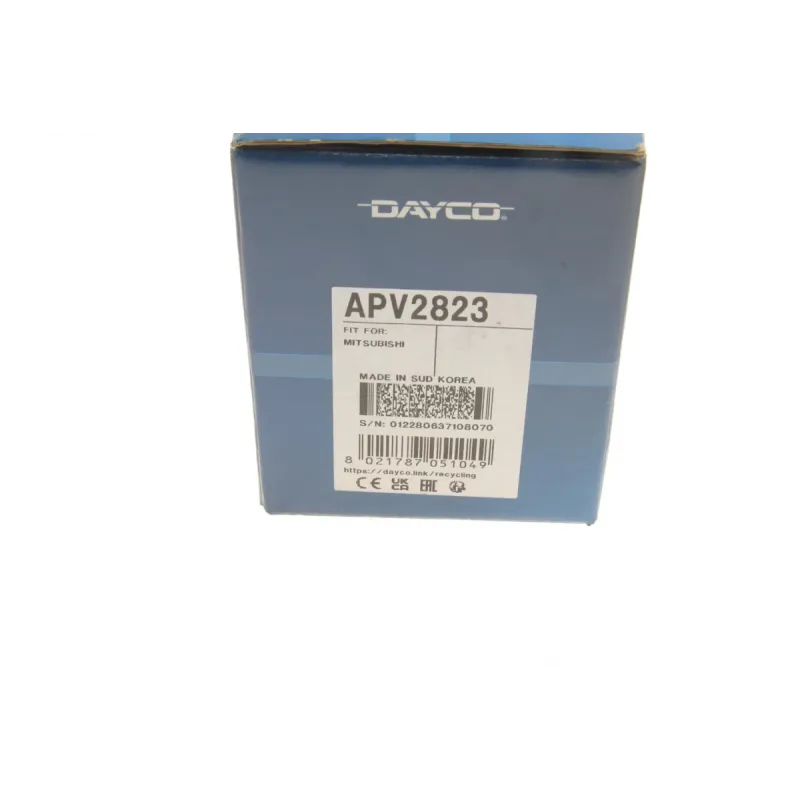 Ролик генератора паразитний DAYCO APV2823 для Mitsubishi Lancer/Outlander 2.0/2.4i 2003-2008, Ø 91 мм