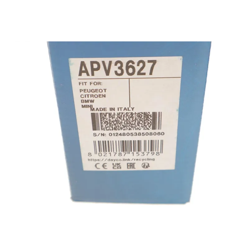 Механізм приводу помпи DAYCO APV3627 (фрикційний) для Citroen C4 1.6VTi 2009-, BMW 1 (F20) 2010-