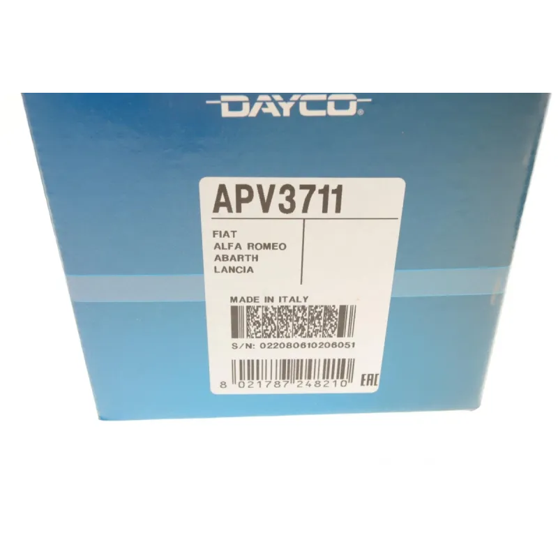 Натяжник ременя генератора DAYCO APV3711 для Fiat Doblo, Alfa Romeo Mito, 1.4, Ø 65 мм