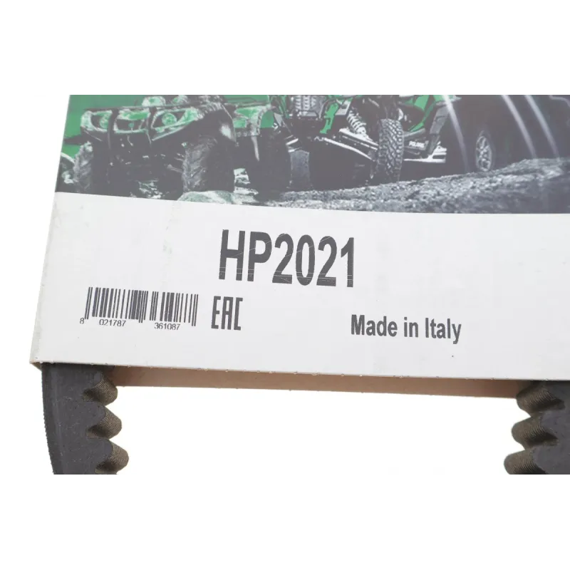 Ремінь приводу колеса DAYCO HP2021 для Kawasaki Prairie 400 4x4/Brute 650 (30.1x991 мм)