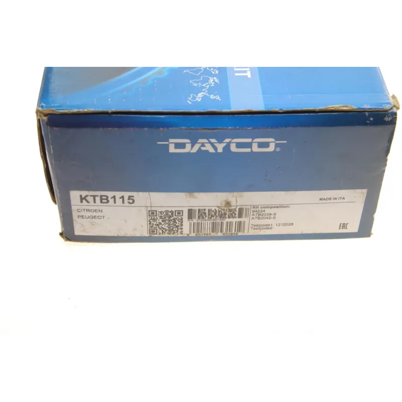 Комплект ГРМ DAYCO KTB115 для Citroen Jumper/Jumpy/Berlingo 1.9D/TD 1994-2002