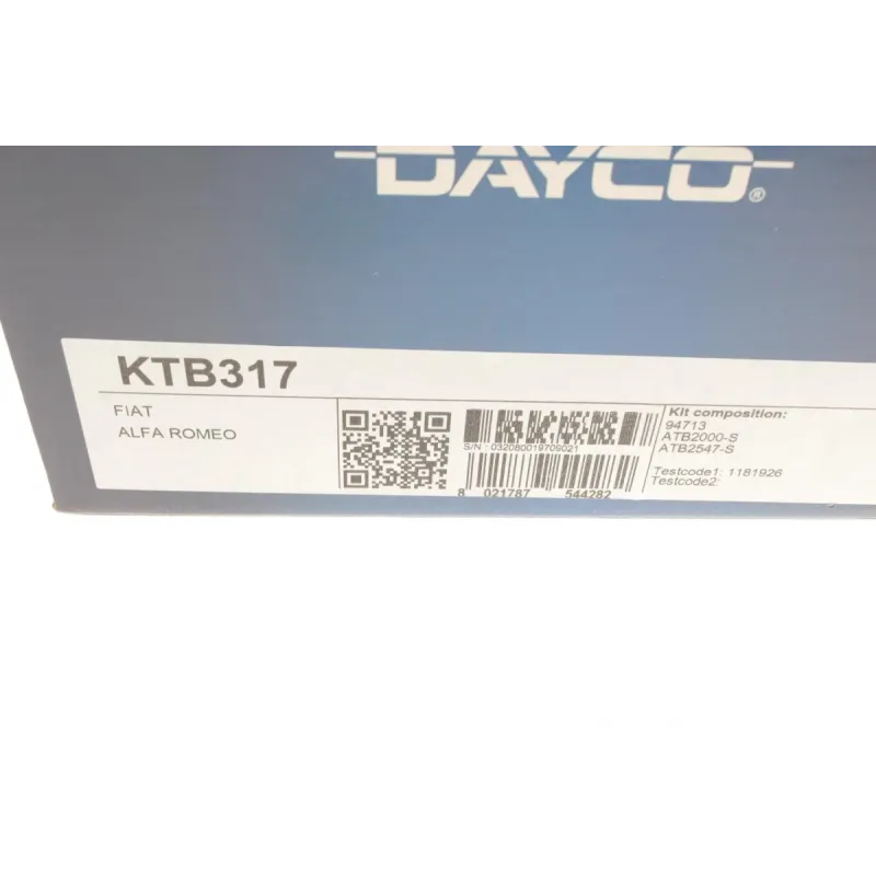 Комплект ГРМ Fiat Doblo 1.9D/JTD 01-