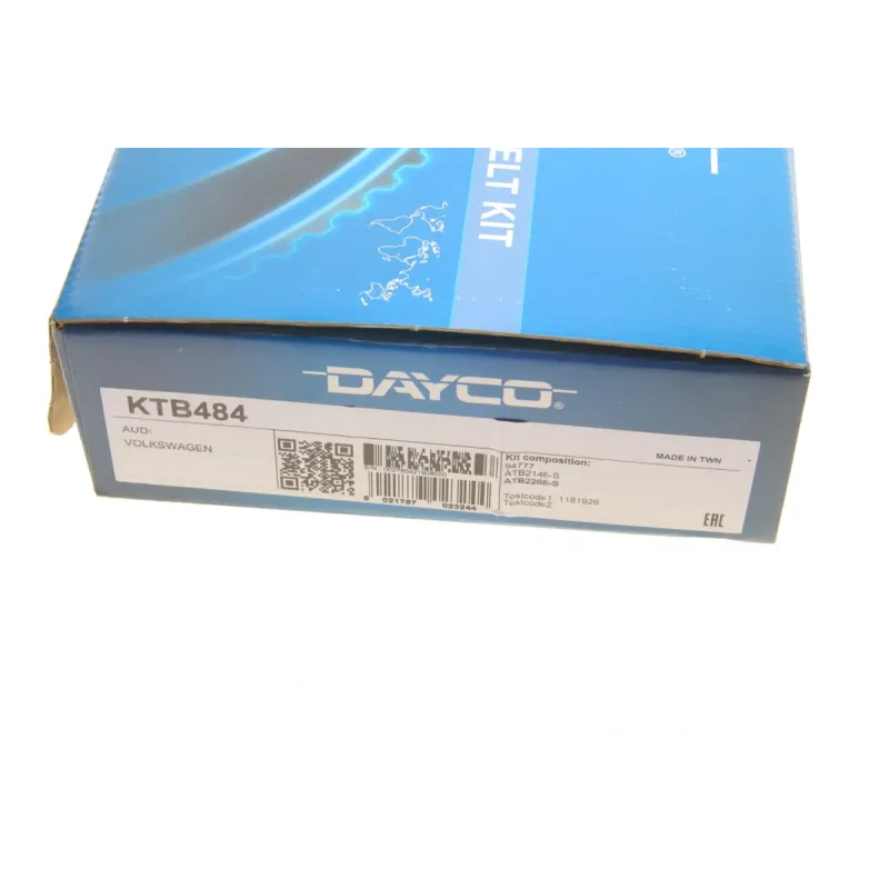 Комплект ГРМ DAYCO KTB484 для Audi A3, VW Golf 1.8T 1996-2006
