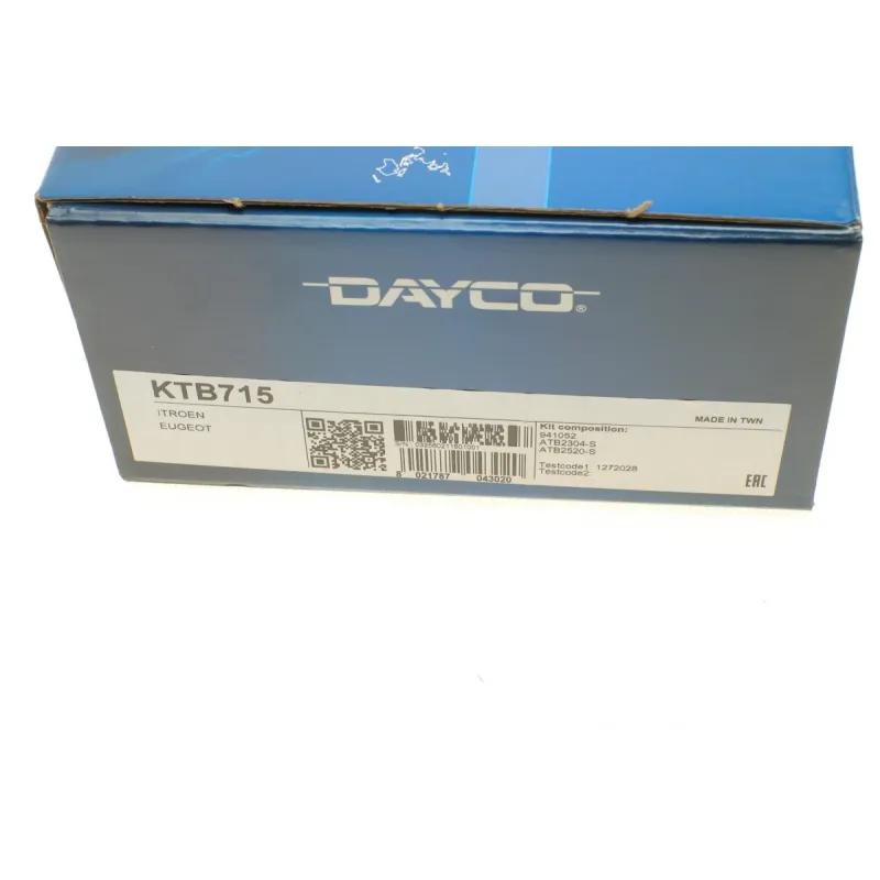 Комплект ГРМ DAYCO KTB715 для Citroen C5/C6/C8, Fiat Ulysse, Ford Galaxy/Mondeo/S-Max 2.2HDI 2006-