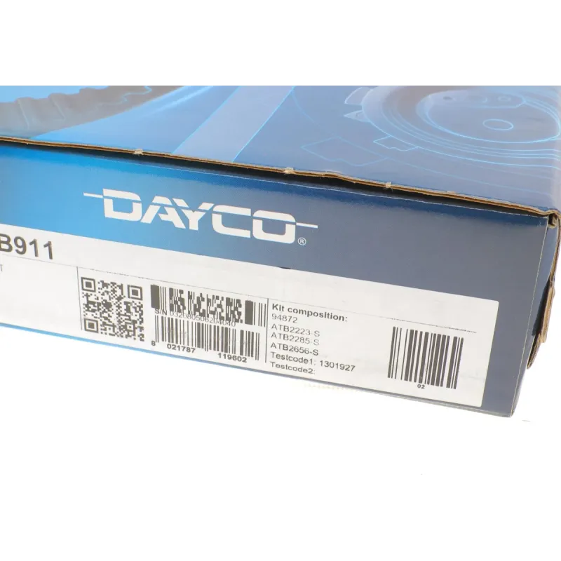 Комплект ГРМ DAYCO KTB911 для Renault Megane I/Scenic I 1.8/2.0 16V 2000-
