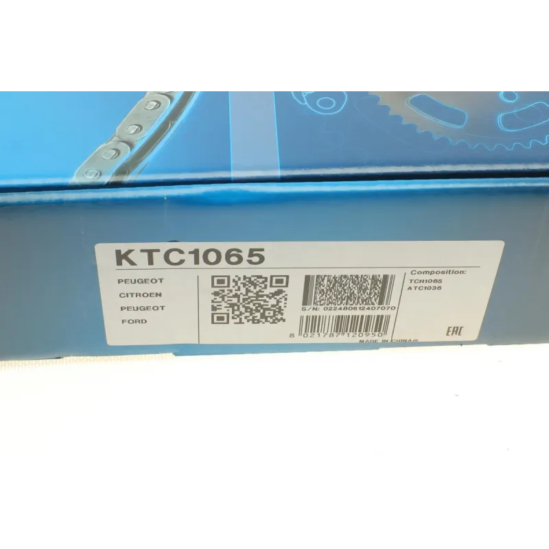 Комплект ланцюга ГРМ DAYCO KTC1065 для Citroen Berlingo, Peugeot 307, Ford Focus 1.6 HDI