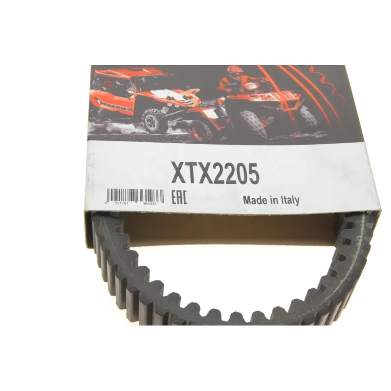 Ремінь приводу колеса DAYCO XTX2205 для Yamaha Grizzly/Kodiak/Rhino YFM400-450 31.0x820 мм