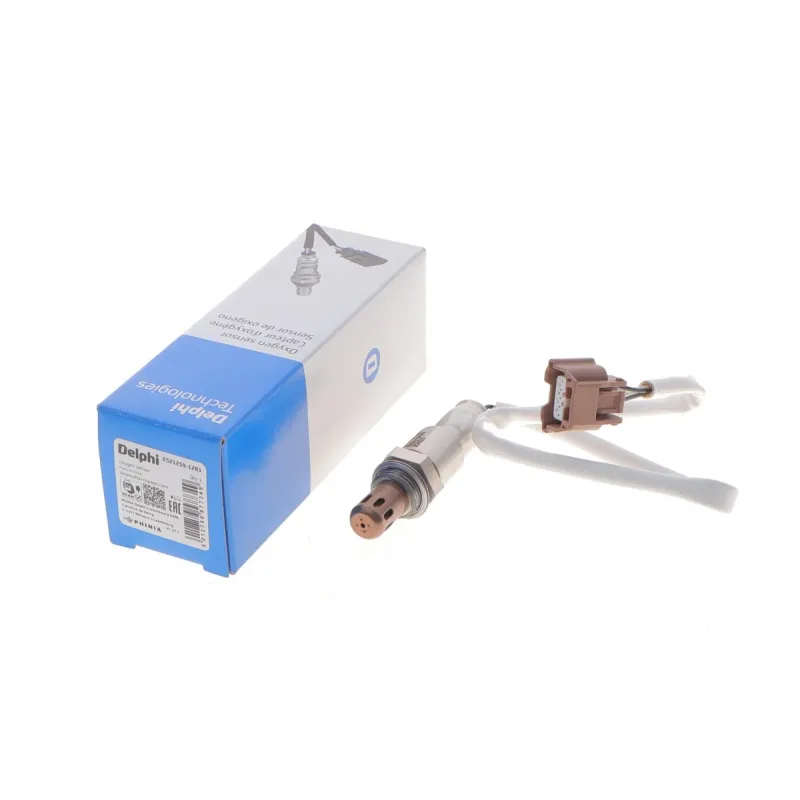 Лямбда-зонд DELPHI ES21259-12B1 з обігрівом для Nissan Juke, Qashqai 1.6 2007-2019, довжина кабелю 371 мм