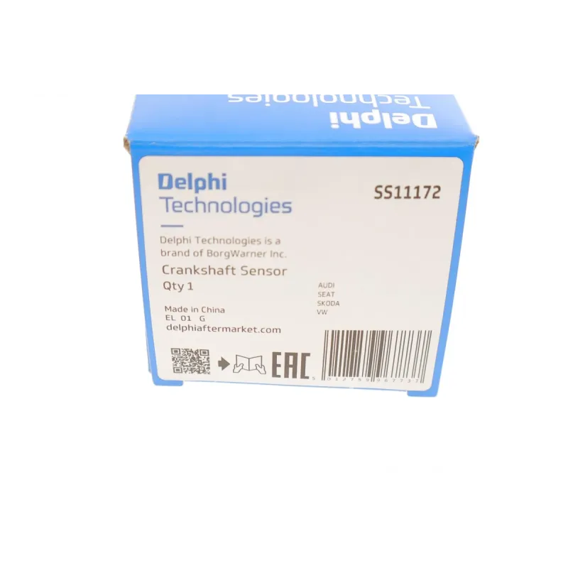 Датчик положення колінвалу DELPHI SS11172 для VW Golf IV 1.4/1.6 FSI, Audi A2 1.4, 378 мм