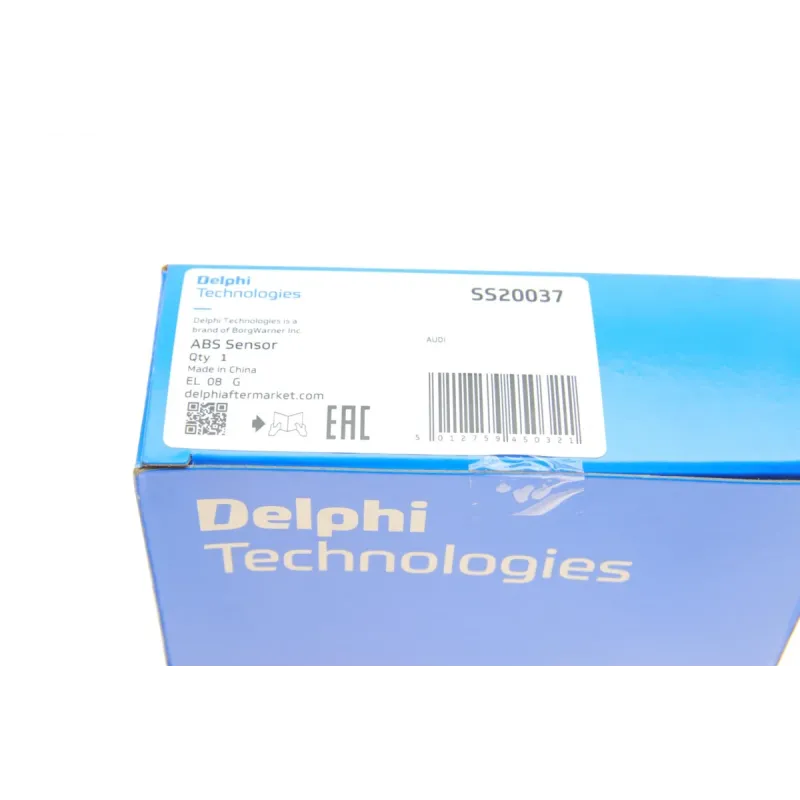 Датчик ABS передній DELPHI SS20037 для Audi A4 B6 2000-2005, довжина кабелю 1004 мм