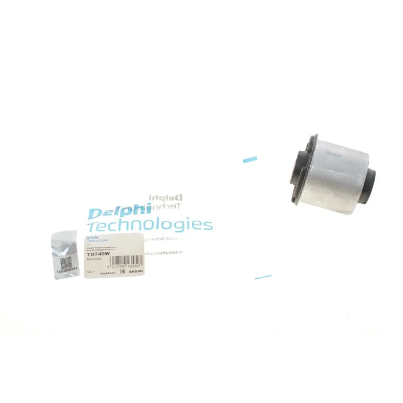 Сайлентблок важеля переднього верхнього DELPHI TD740W для Mercedes-Benz E-Class W211 2002-2008, CLS C219 2004-2010, 10x52x62 мм