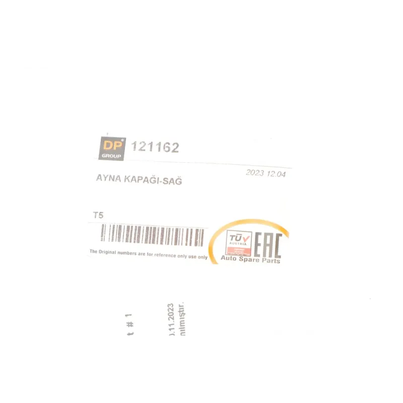 Кришка дзеркала (R) VW T5/Caddy 03- (корпус)