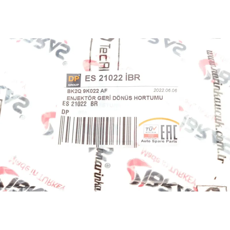 Шланг зливний DP ES 21022 IBR для Citroen Jumper, Peugeot Boxer, Fiat Ducato 2.2D 2011-