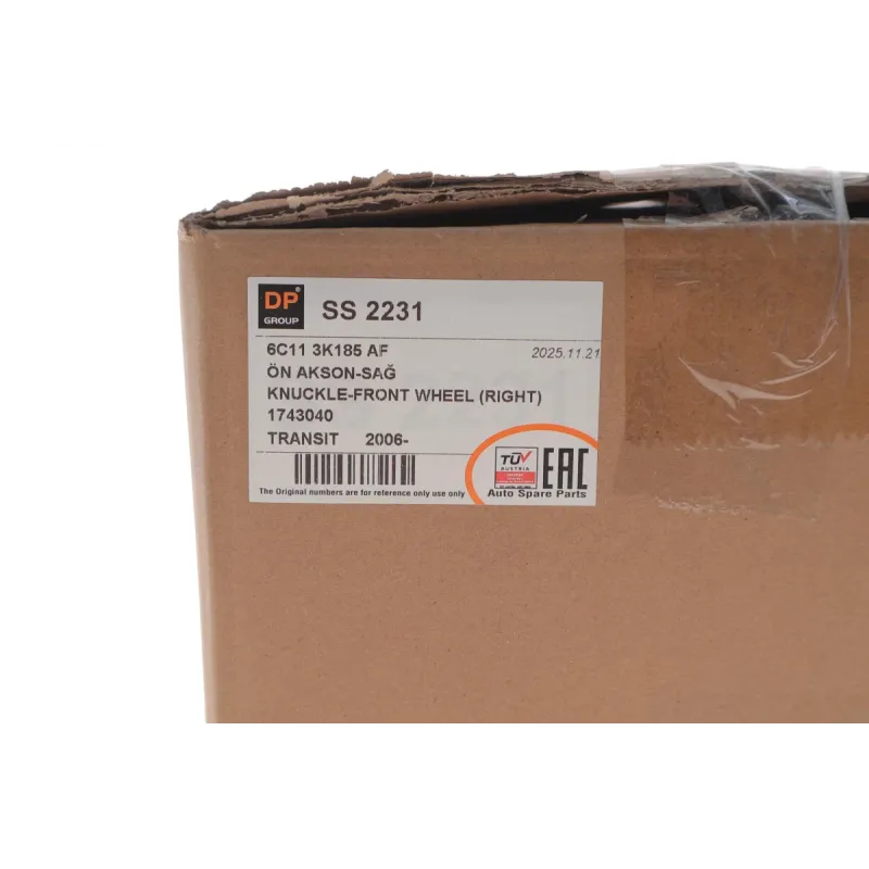 Кулак поворотний передній правий DP SS 2231 для Ford Transit 2006-2014