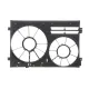 Дифузор радіатора DPA 11210808502 для VW Caddy, Audi A3, Skoda Octavia 2003-