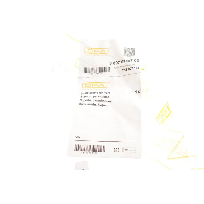 Кронштейн кріплення бампера (переднього/L) VW Caddy III 1.2-2.0TDI 04-15