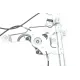 Склопідіймач передній лівий DPA 88370364602 для Skoda Octavia 1U2 1996-2010 (електро)