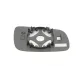 Скло дзеркала ліве з підігрівом DPA 88570103902 для Skoda Octavia 1996-2010, Fabia 1999-2007