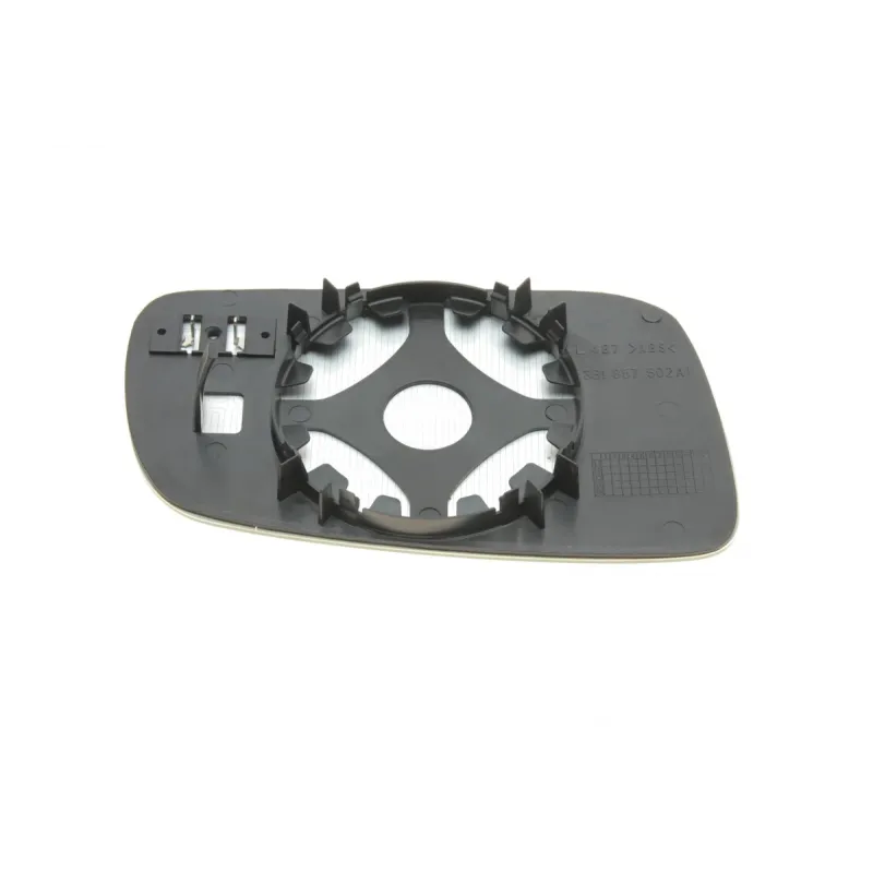 Скло дзеркала ліве з підігрівом DPA 88570369002 для Skoda Superb, VW Passat, Seat Leon