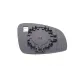 Скло дзеркала ліве з підігрівом DPA 88570878002 для Skoda Roomster/Fabia 2006-2015