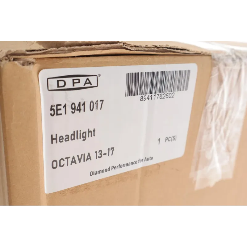 Фара ліва DPA 89411762602 для Skoda Octavia III (5E3, NL3, NR3) 2012-2020