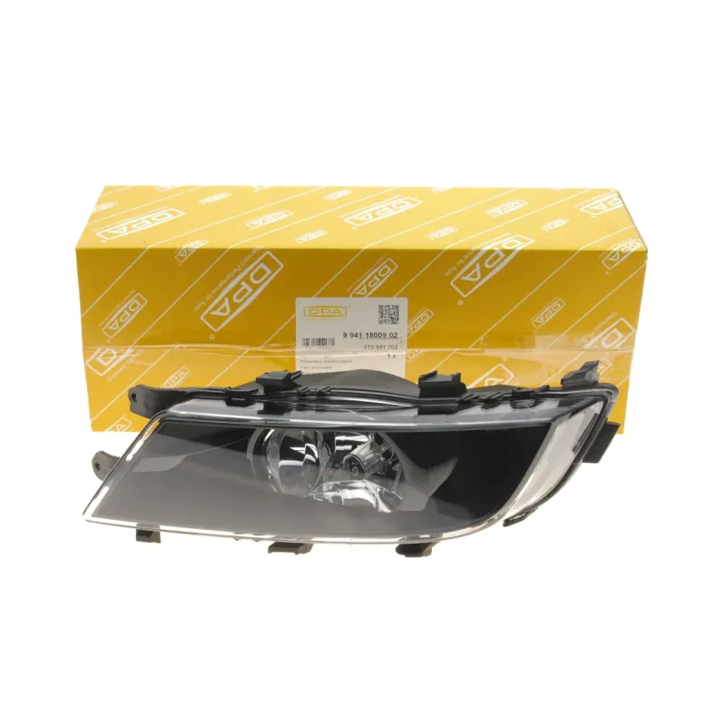 Фара протитуманна Skoda Superb 08-15 (R) (чорна)