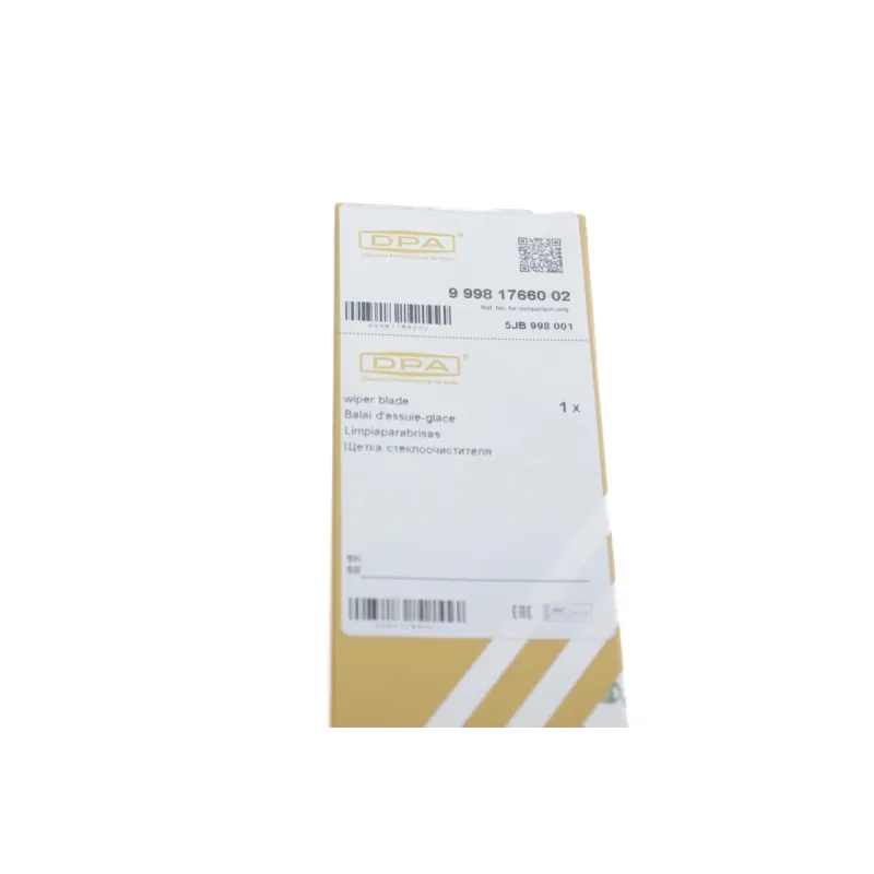 Щітки склоочисника DPA 99981766002 (600+400 мм) для Skoda Rapid NH3 2012-2022