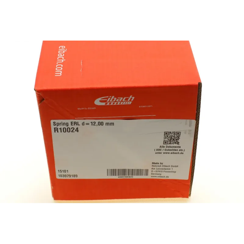 Пружина передня EIBACH R10024 для Mercedes-Benz A-Class W168 1997-2004, діаметр дроту 12 мм