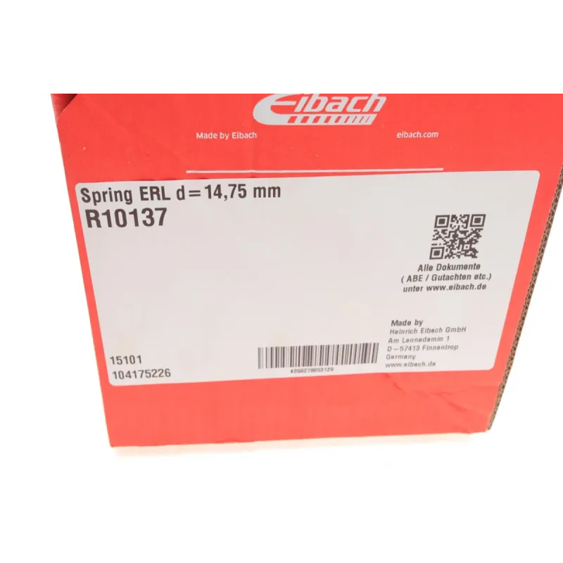Пружина передньої підвіски EIBACH R10137 для Audi A4 B6/B7 2000-2008 (319 мм)