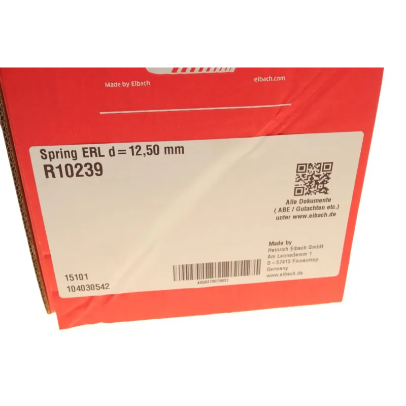 Пружина передня EIBACH R10239 для Mercedes-Benz E-Class W211/S211 2002-2009, 456 мм