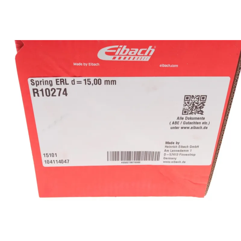 Пружина задня EIBACH R10274 для Audi A4 B6/B7, Seat Exeo ST, 250 мм
