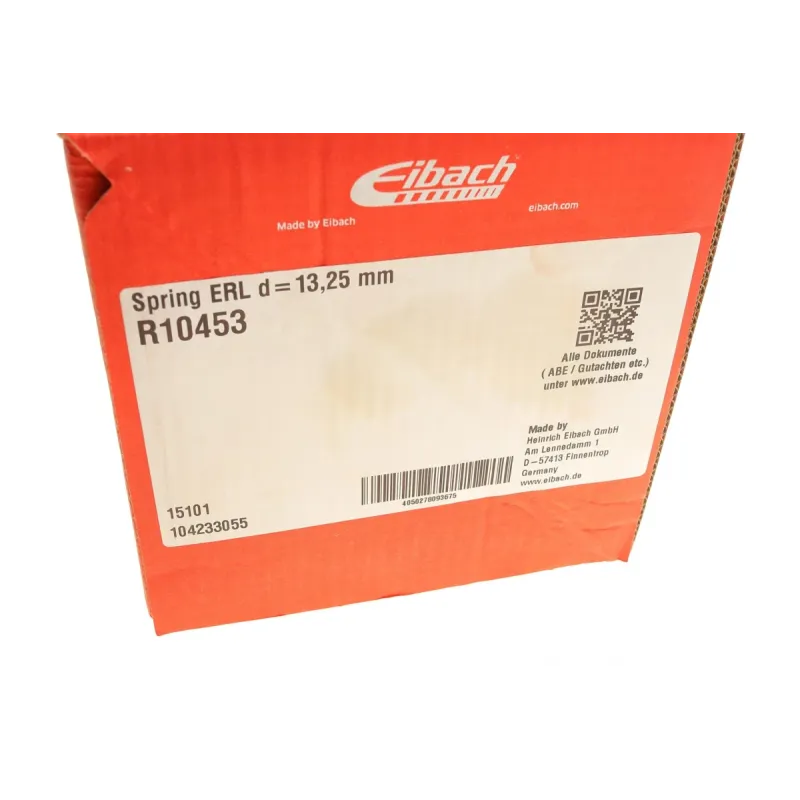 Пружина передня EIBACH R10453 для VW Touran 2010-2015, Seat Altea 2.0TDI, діаметр дроту 13,2 мм