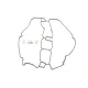 Прокладка кришки клапанів Opel Astra F/G/H/ VECTRA B/ C/ SAAB 9-3 1.8 95-